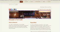 Desktop Screenshot of cafevics.com